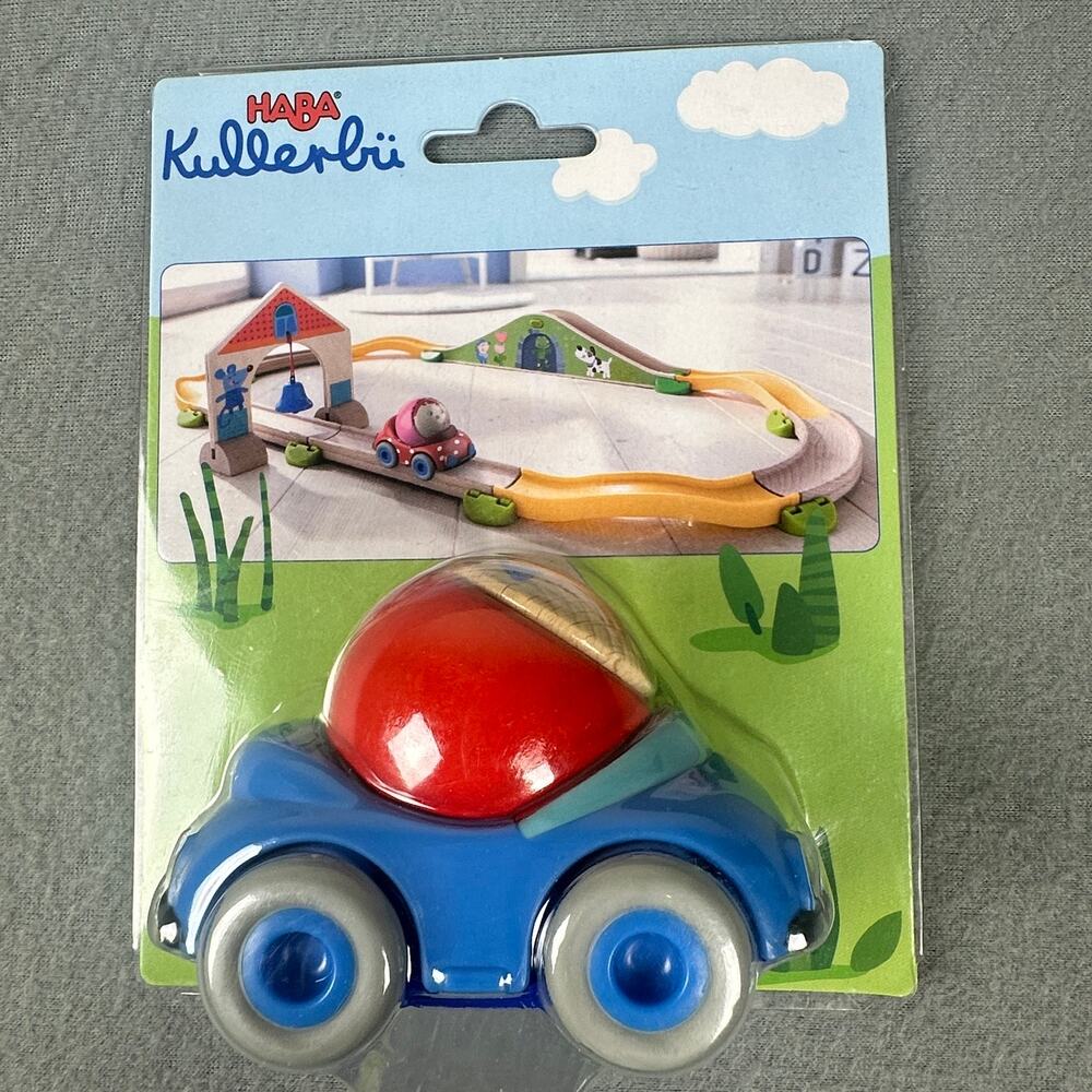 HABA Kullerbü Wooden Car Kevin Ball Convertible NIP Toddler Toy